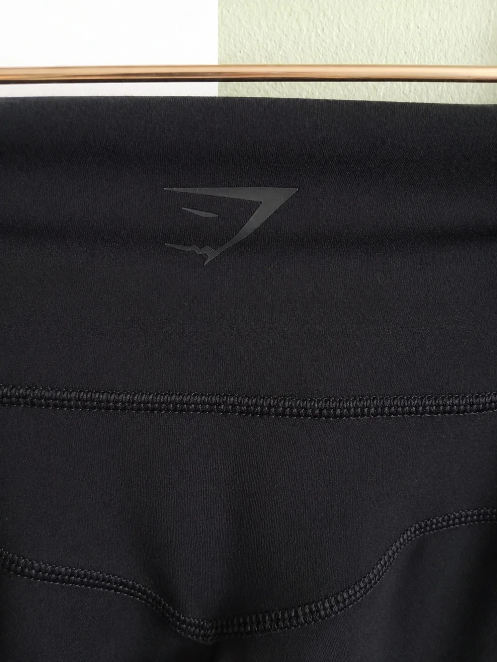 Gymshark Black Scrunch Butt Leggings XS High Waisted Seamless Workout Activewear - Picture 5 of 7